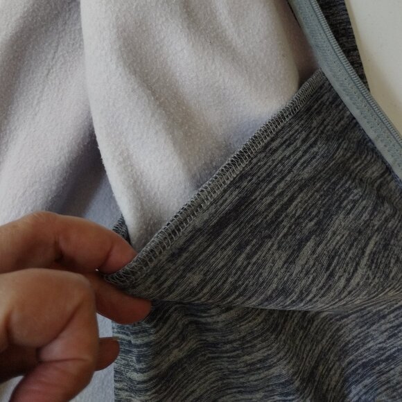 Dallas Cowboys Authentic Full Zip Fleece Jacket Grey Size 3XL - Picture 7 of 11